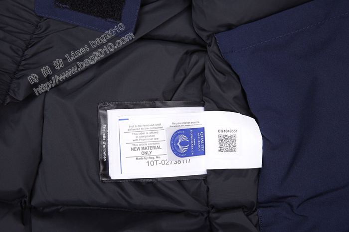 Canada Goose羽絨服 加拿大鵝08款連帽大毛領羽絨服  ydi3562